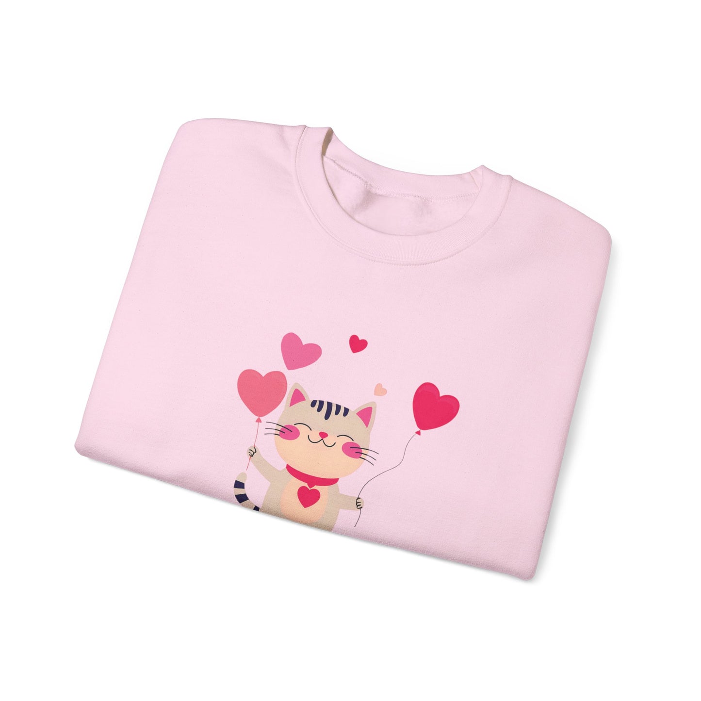 Kitty Love Unisex Heavy Blend™ Crewneck Sweatshirt