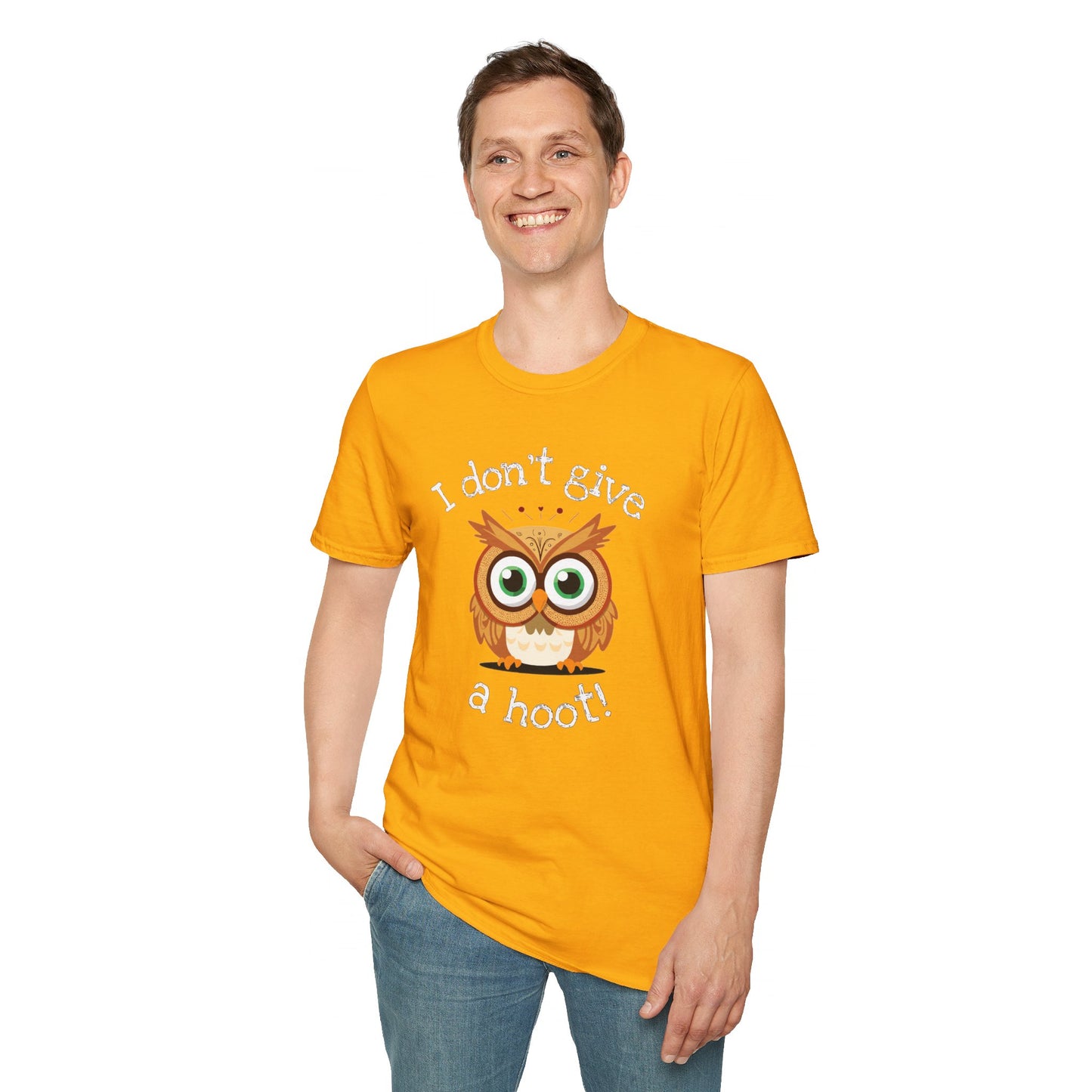 Funny Owl Softstyle T-Shirt