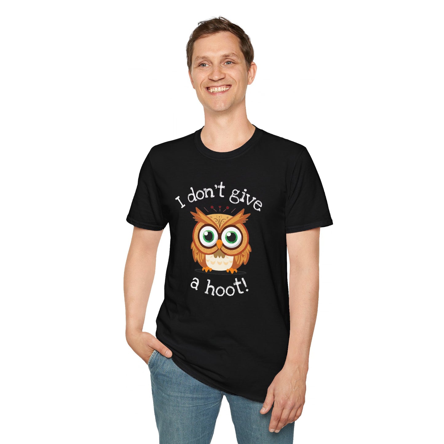 Funny Owl Softstyle T-Shirt