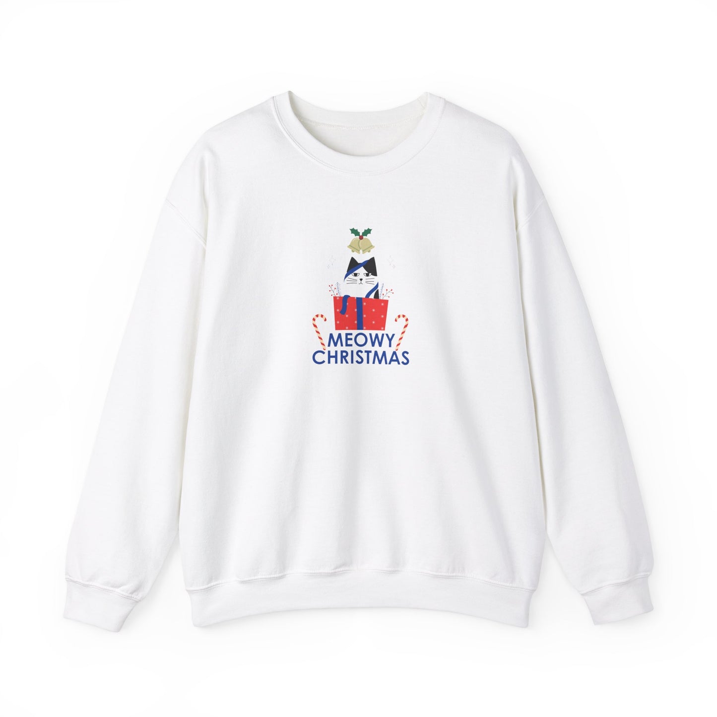 Kitty Christmas Heavy Blend™ Crewneck Sweatshirt