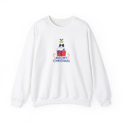 Kitty Christmas Heavy Blend™ Crewneck Sweatshirt