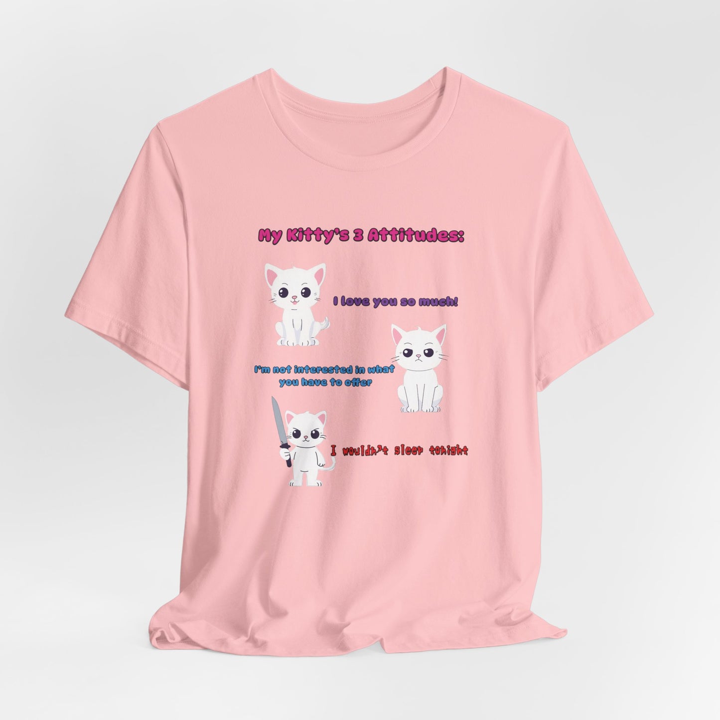 Kitty's 3 Attitudes Softstyle T-Shirt