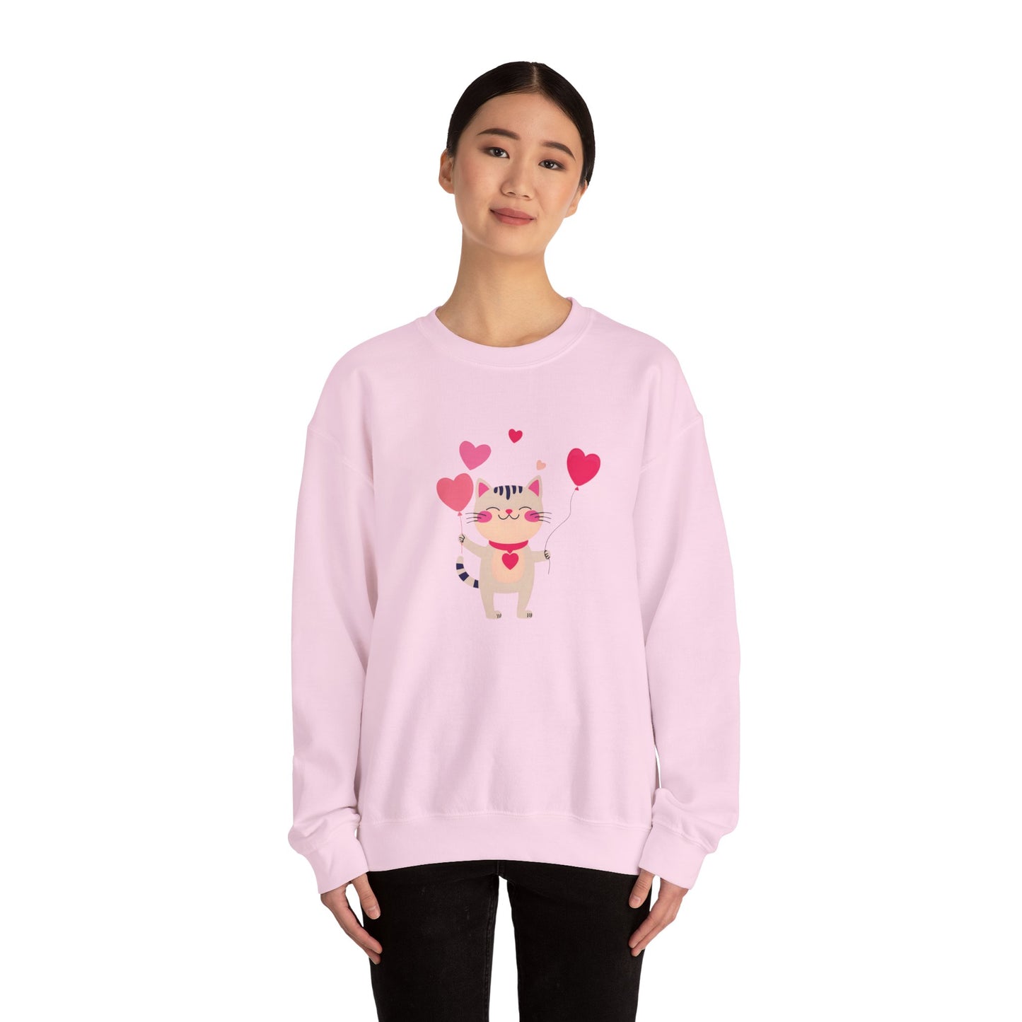 Kitty Love Unisex Heavy Blend™ Crewneck Sweatshirt