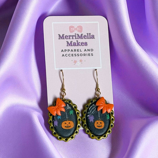 Halloween Canvas Earrings