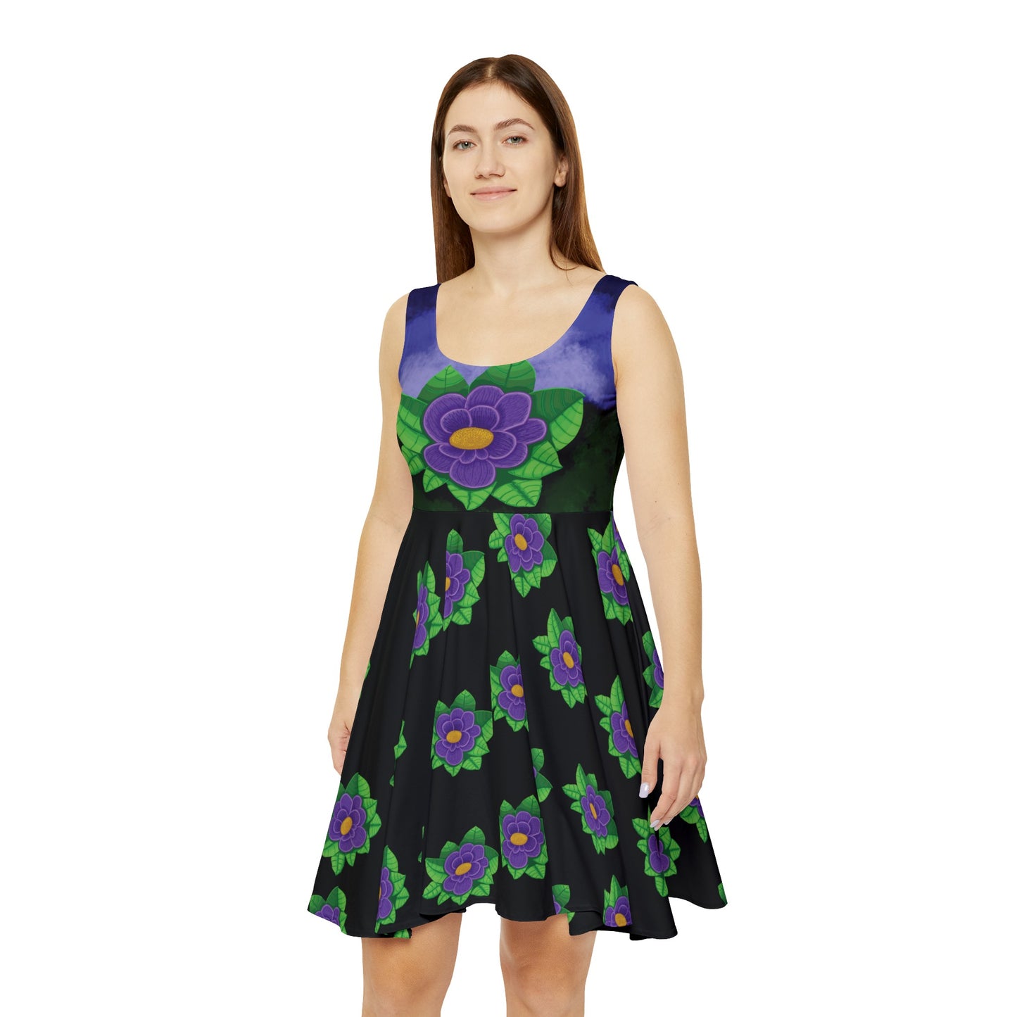 Floral Women's Skater Dress