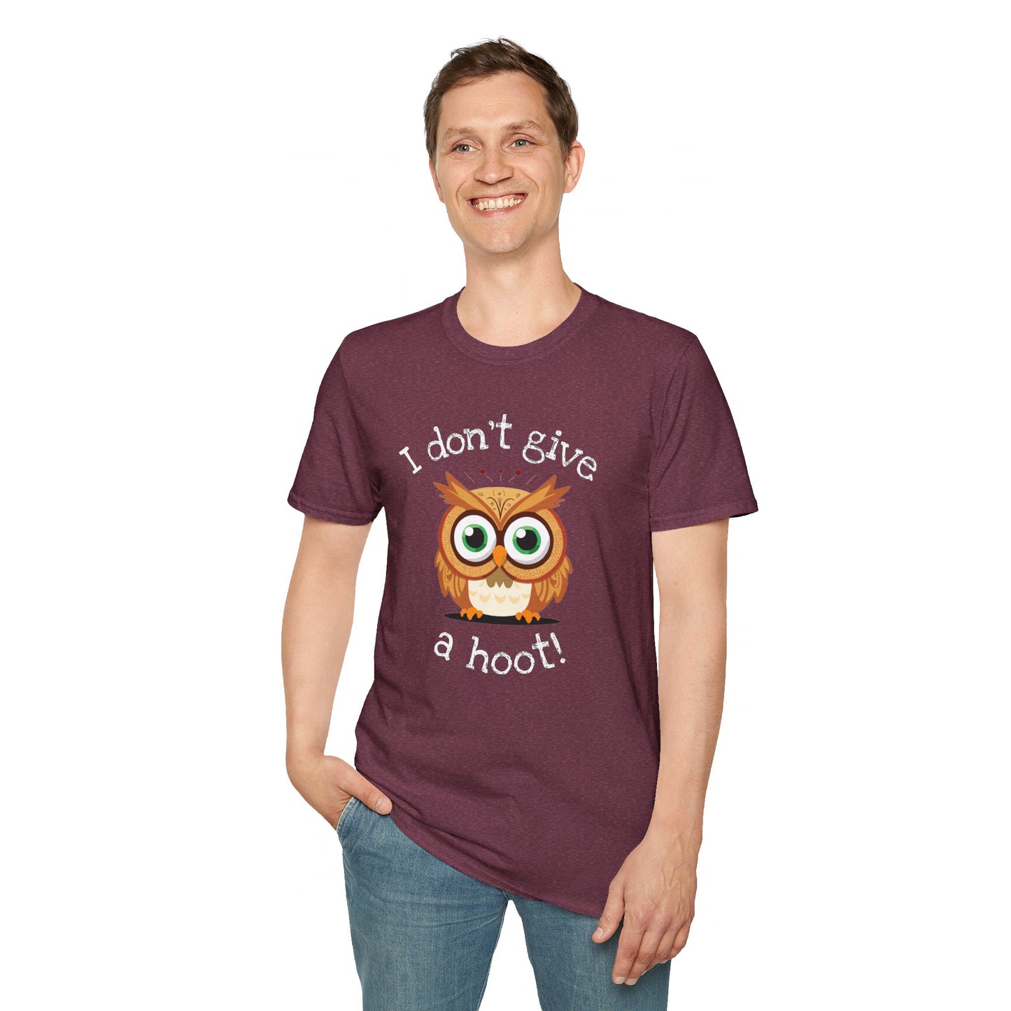 Funny Owl Softstyle T-Shirt