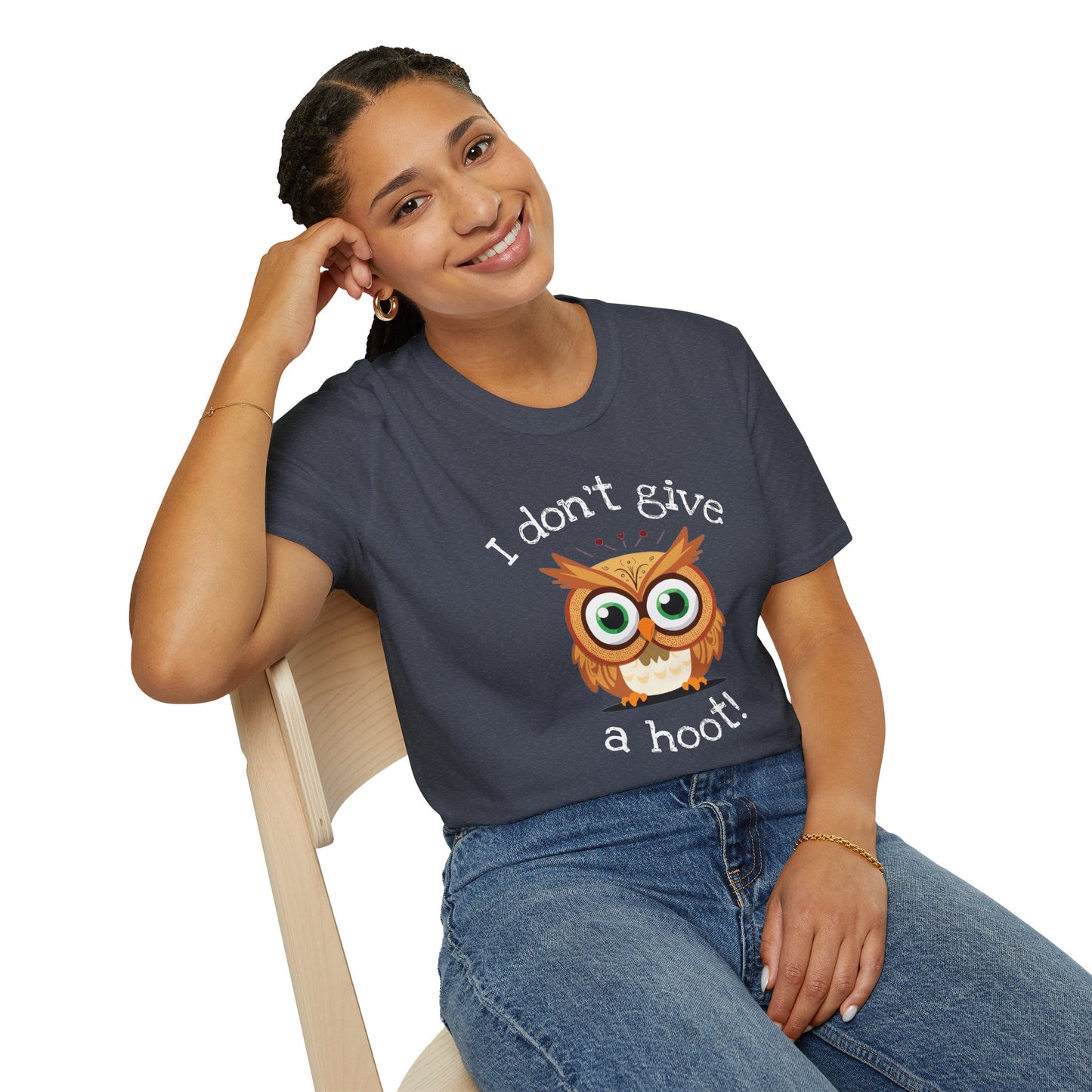 Funny Owl Softstyle T-Shirt