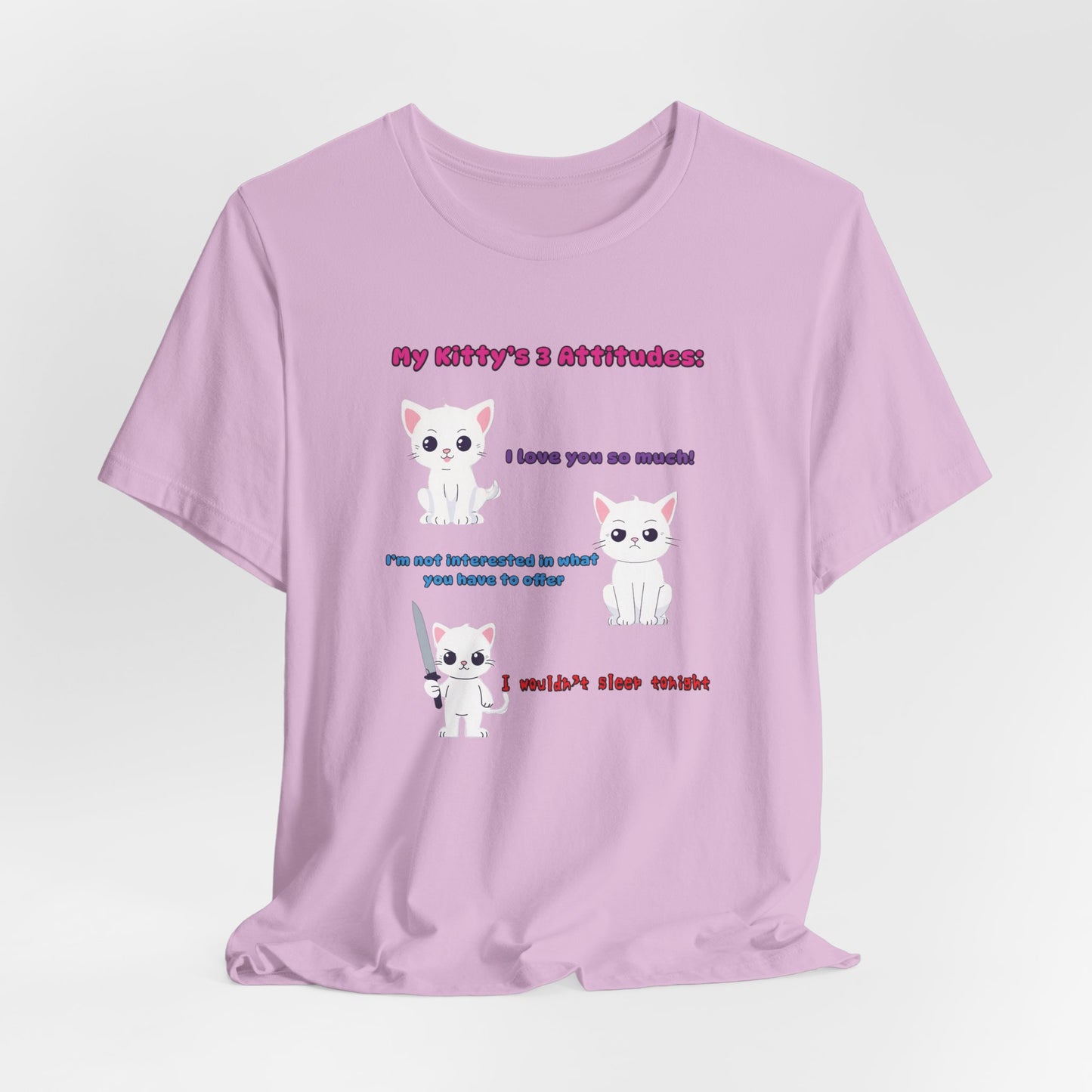 Kitty's 3 Attitudes Softstyle T-Shirt