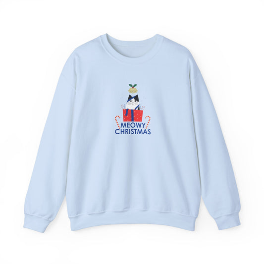 Kitty Christmas Heavy Blend™ Crewneck Sweatshirt