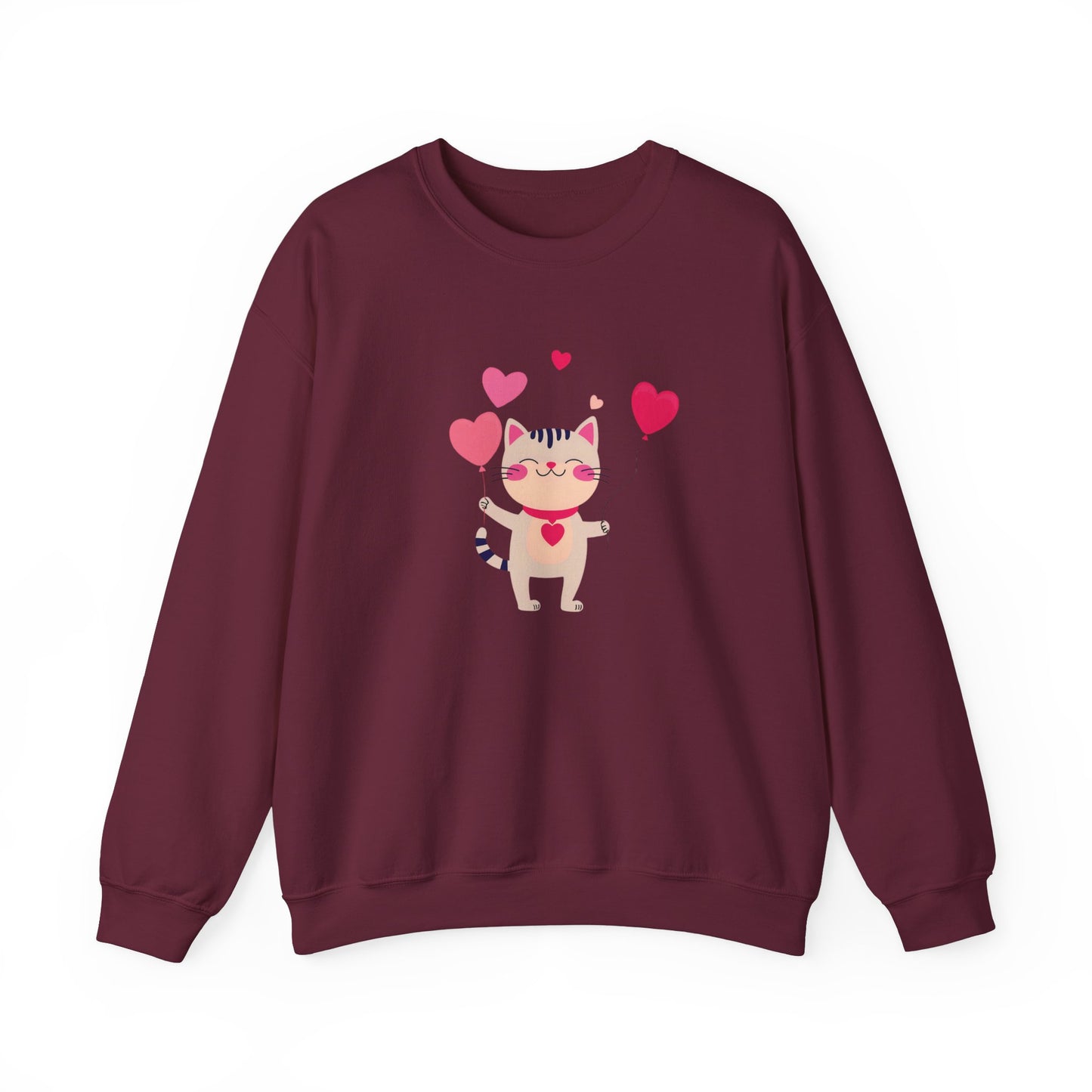 Kitty Love Unisex Heavy Blend™ Crewneck Sweatshirt