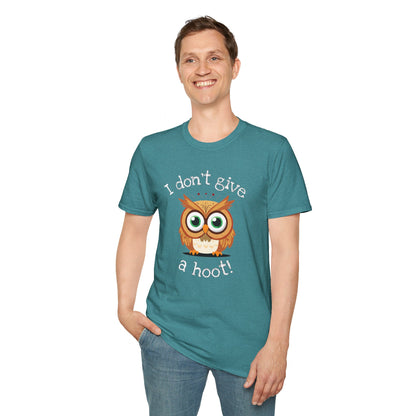 Funny Owl Softstyle T-Shirt