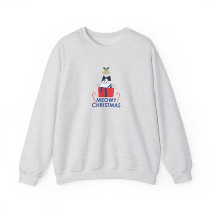 Kitty Christmas Heavy Blend™ Crewneck Sweatshirt