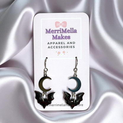 Batty Moon Earrings