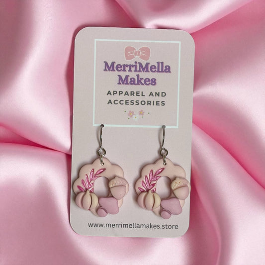Pink Harvest Earrings