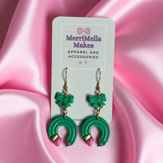 Pencil Curl Earrings