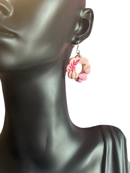 Pink Harvest Earrings